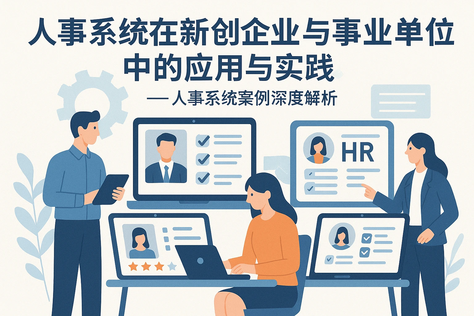 人事系统在新创企业与事业单位中的应用与实践——人事系统案例深度解析