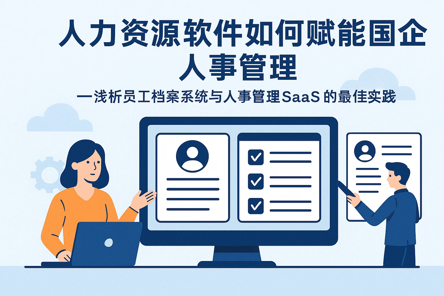 人力资源软件如何赋能国企人事管理——浅析员工档案系统与人事管理SaaS的最佳实践