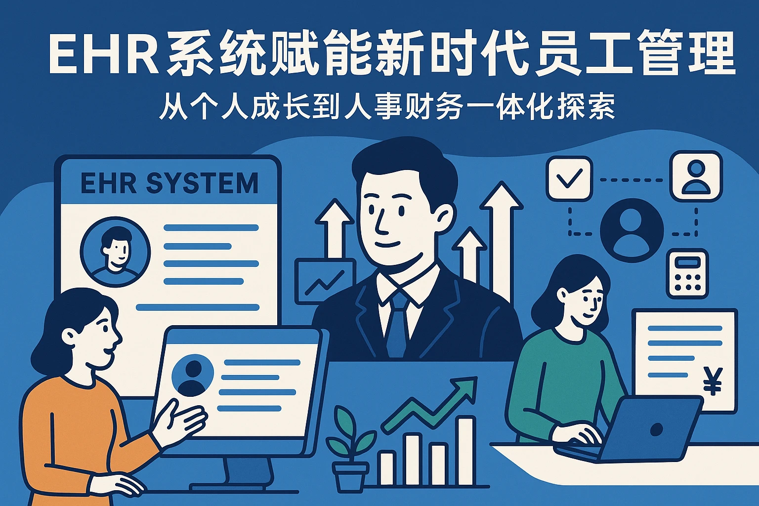 EHR系统赋能新时代员工管理：从个人成长到人事财务一体化探索
