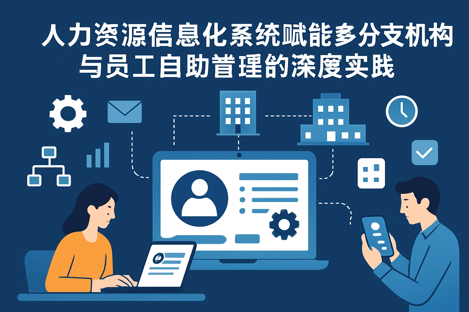 人力资源信息化系统赋能多分支机构与员工自助管理的深度实践