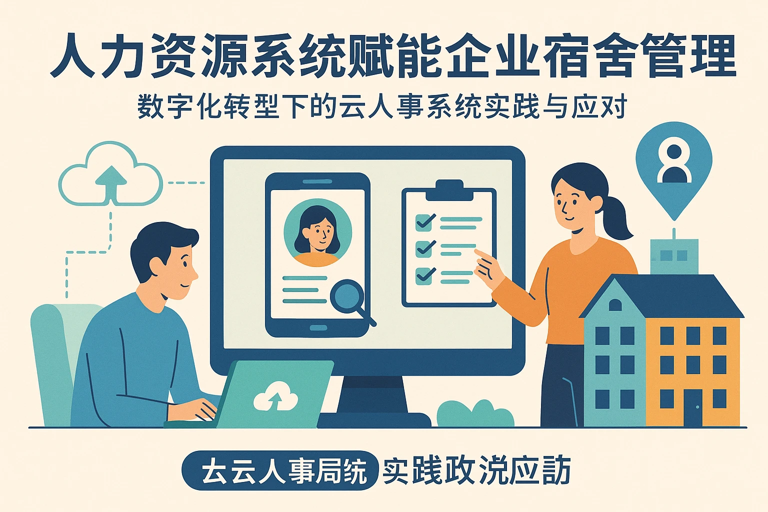 人力资源系统赋能企业宿舍管理：数字化转型下的云人事系统实践与应对
