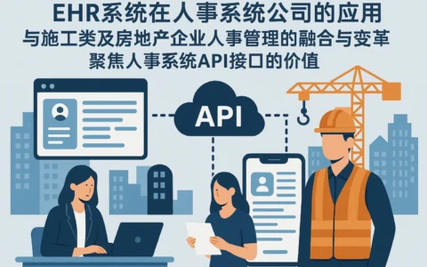 EHR系统在人事系统公司的应用与施工类及房地产企业人事管理的融合与变革——聚焦人事系统API接口的价值