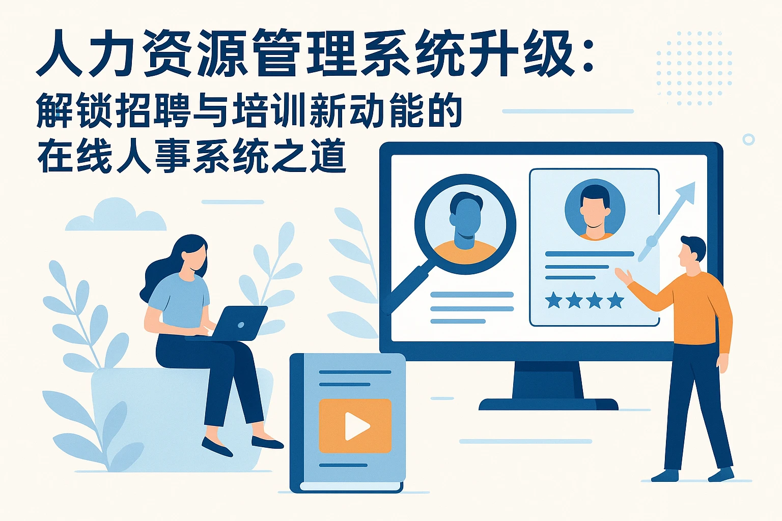 人力资源管理系统升级：解锁招聘与培训新动能的在线人事系统之道