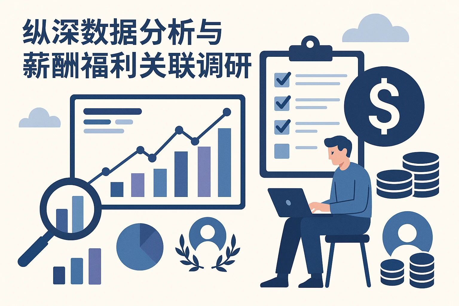 纵深数据分析与薪酬福利关联调研