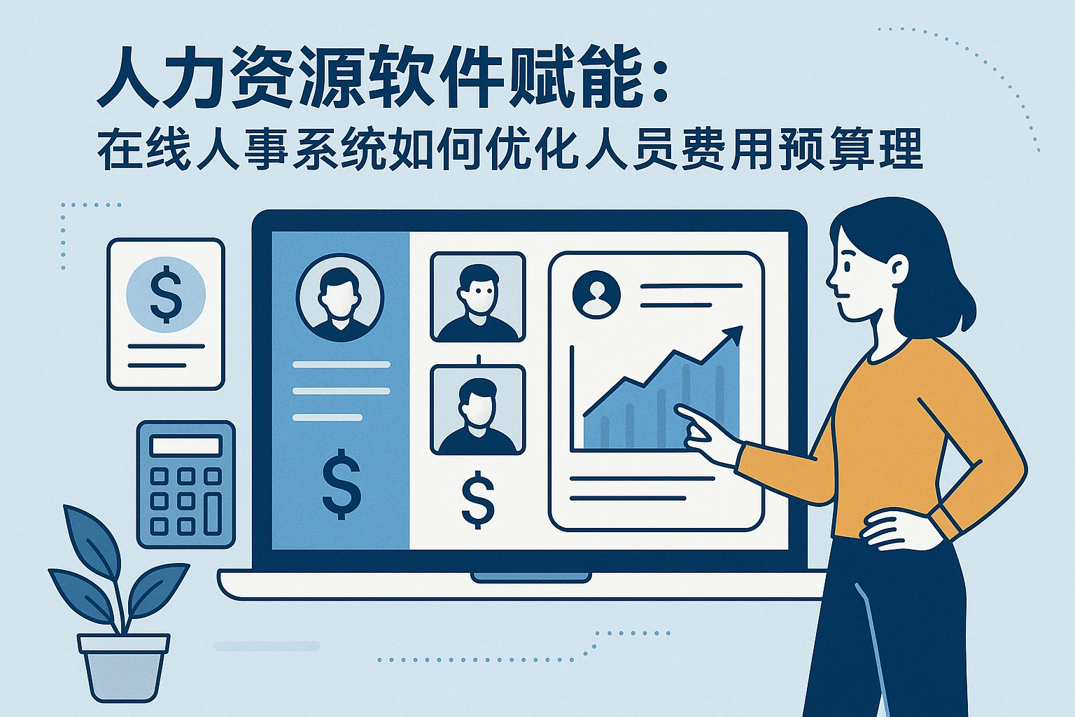 人力资源软件赋能：在线人事系统如何优化人员费用预算管理