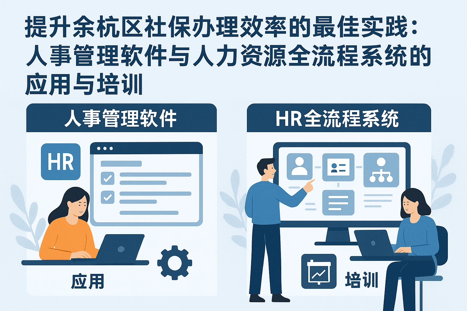 提升余杭区社保办理效率的最佳实践：人事管理软件与人力资源全流程系统的应用与培训
