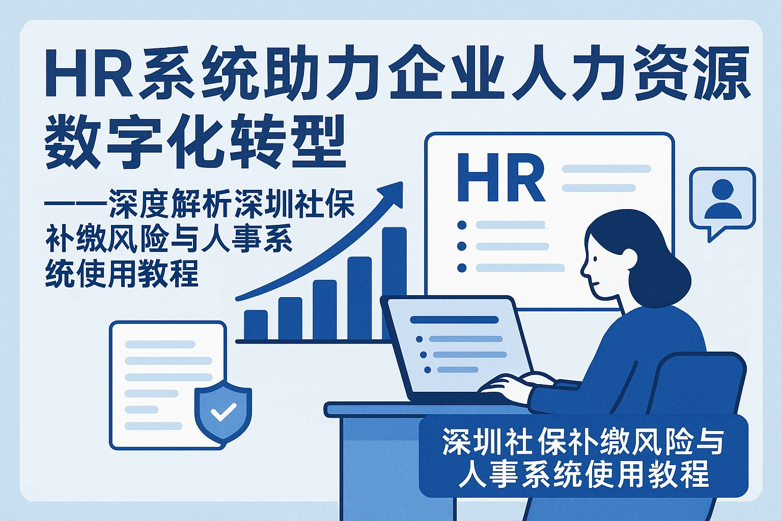 HR系统助力企业人力资源数字化转型——深度解析深圳社保补缴风险与人事系统使用教程