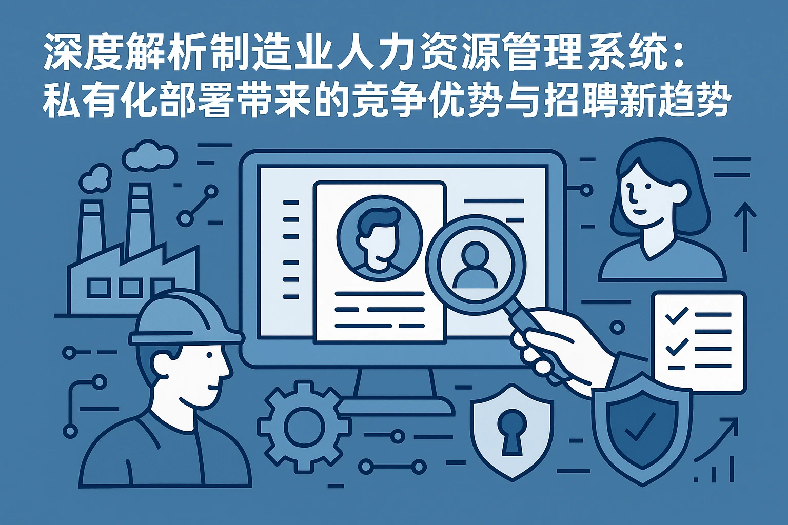 深度解析制造业人力资源管理系统：私有化部署带来的竞争优势与招聘新趋势