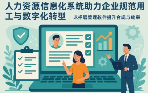 人力资源信息化系统助力企业规范用工与数字化转型——以招聘管理软件提升合规与效率