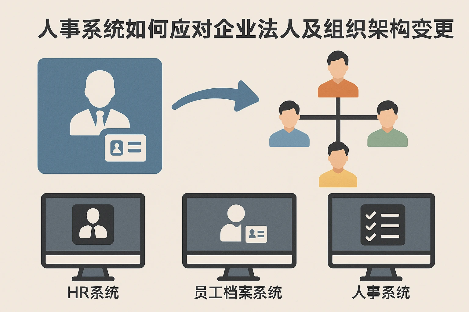 人事系统如何应对企业法人及组织架构变更——以HR系统、员工档案系统、人事系统演示为核心