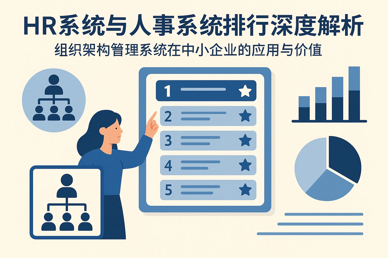 HR系统与人事系统排行榜深度解析：组织架构管理系统在中小企业的应用与价值