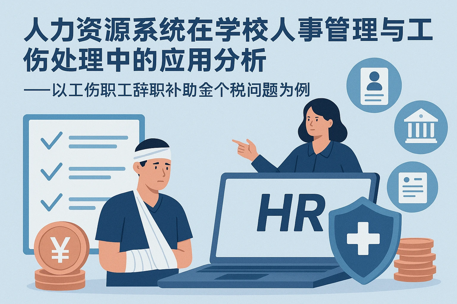 人力资源系统在学校人事管理与工伤处理中的应用分析——以工伤职工辞职补助金个税问题为例