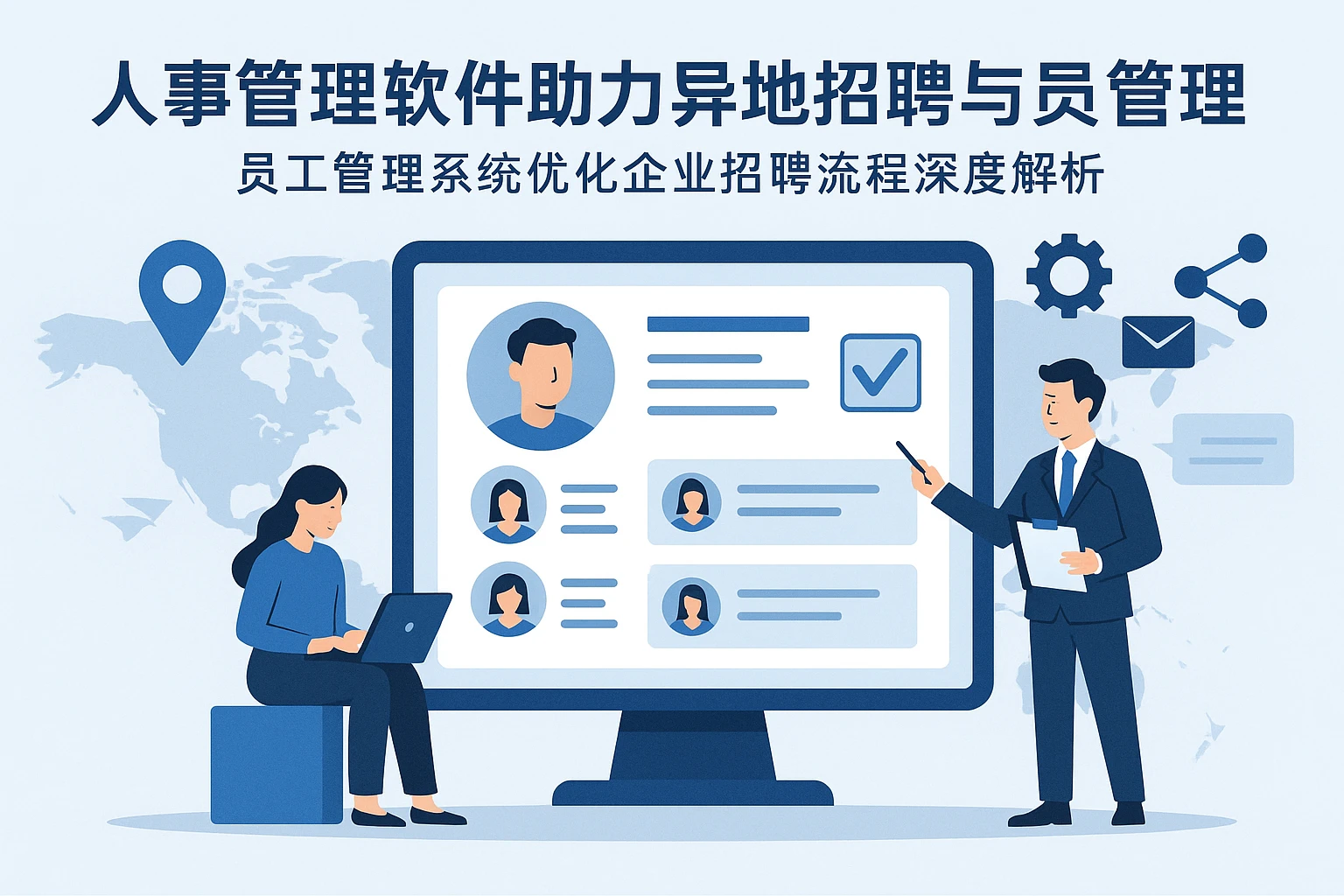 人事管理软件助力异地招聘与员工管理——员工管理系统优化企业招聘流程深度解析