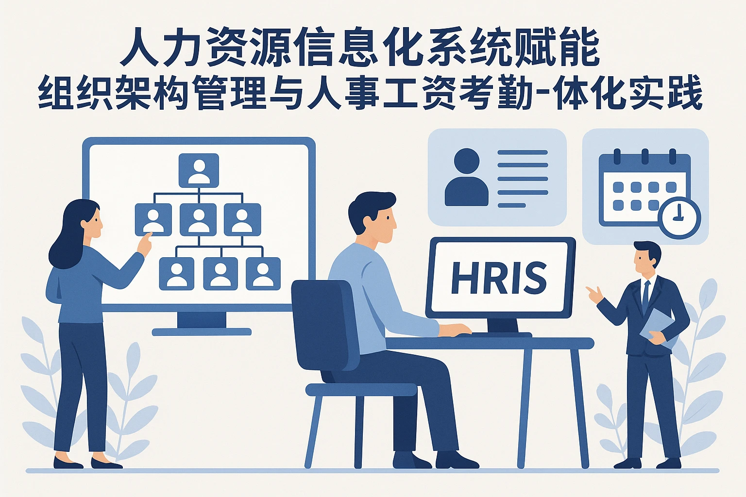 人力资源信息化系统赋能组织架构管理与人事工资考勤一体化实践