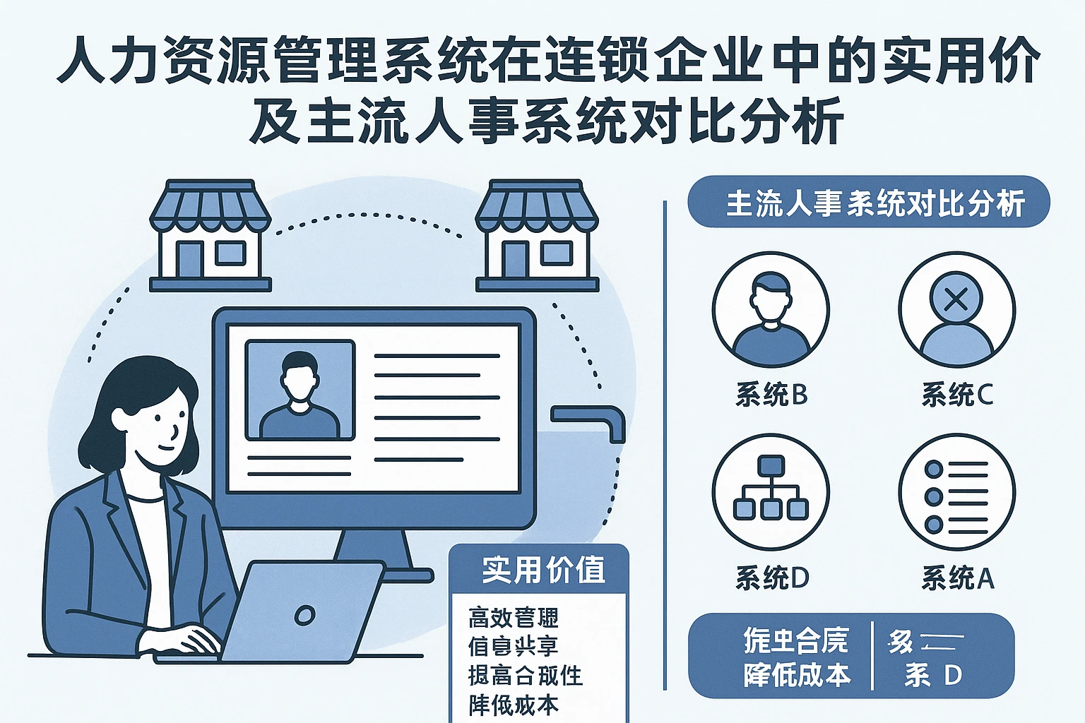 人力资源管理系统在连锁企业中的实用价值及主流人事系统对比分析