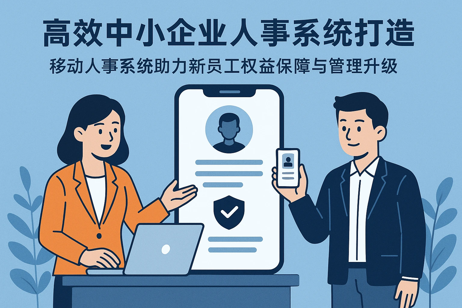 高效中小企业人事系统打造：移动人事系统助力新员工权益保障与管理升级