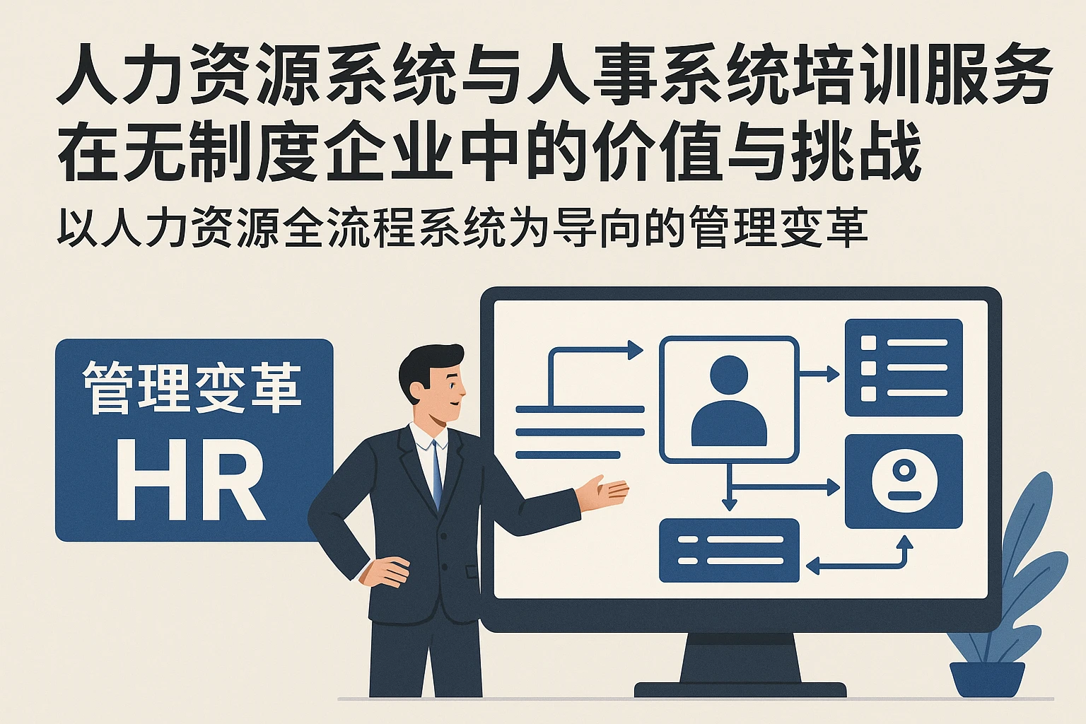 人力资源系统与人事系统培训服务在无制度企业中的价值与挑战——以人力资源全流程系统为导向的管理变革