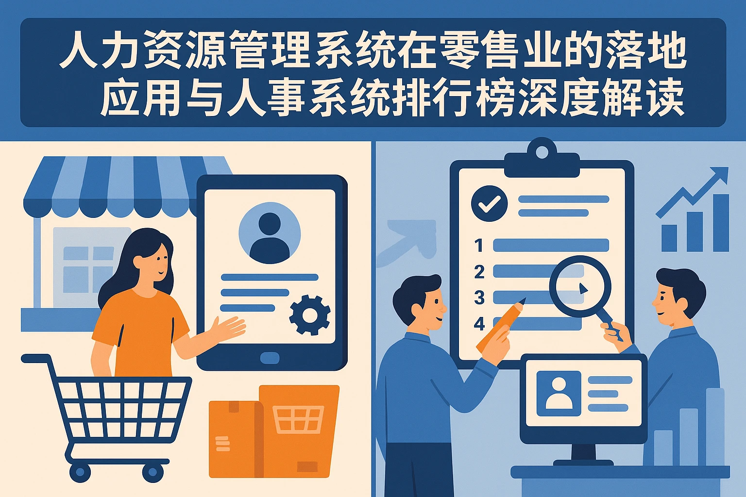 人力资源管理系统在零售业的落地应用与人事系统排行榜深度解读