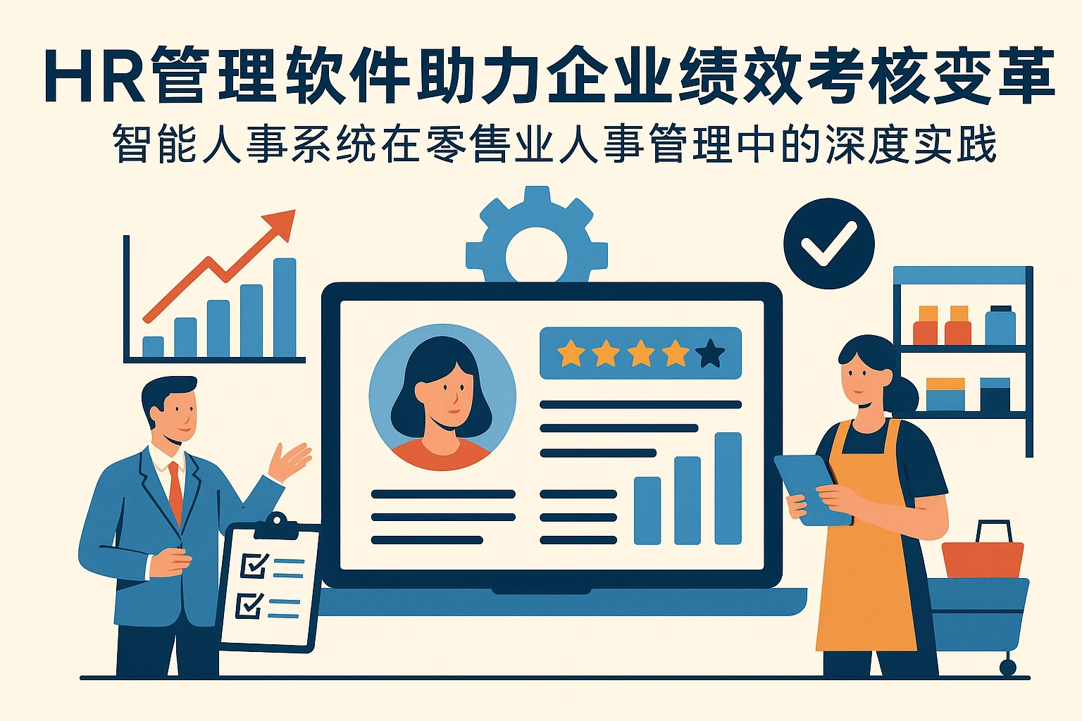 HR管理软件助力企业绩效考核变革——智能人事系统在零售业人事系统中的深度实践