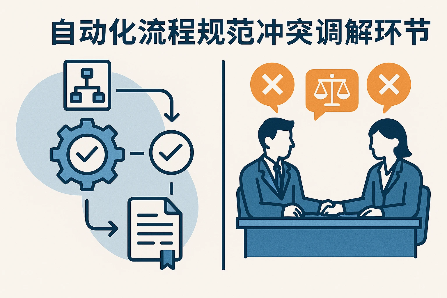 2. 自动化流程规范冲突调解环节