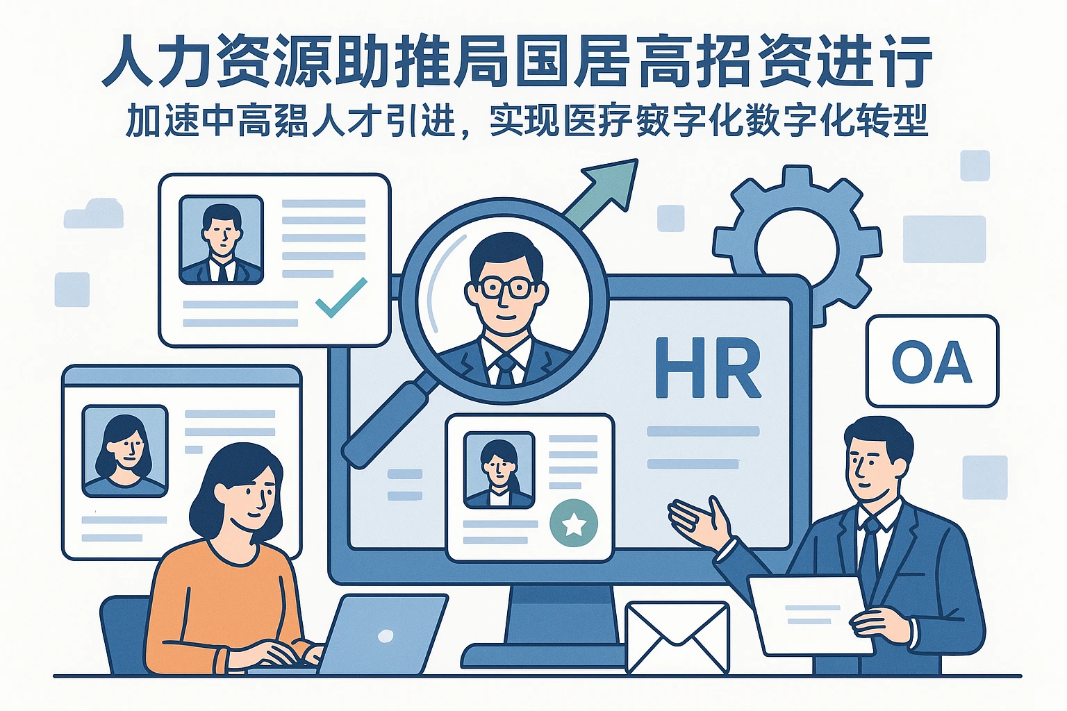人力资源系统助力校园招聘：加速中高端人才引进，实现人力资源数字化转型与人事OA一体化