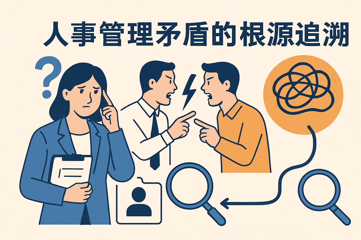 人事管理矛盾的根源追溯