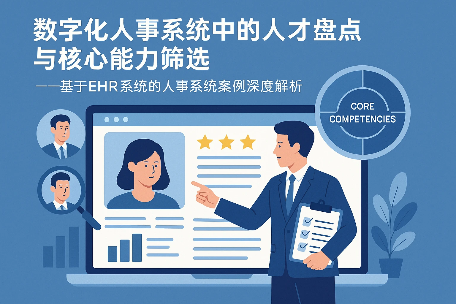 数字化人事系统中的人才盘点与核心能力筛选——基于EHR系统的人事系统案例深度解析