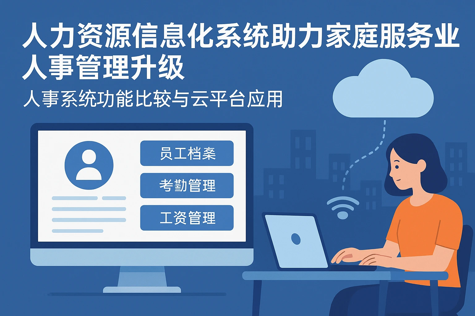 人力资源信息化系统助力家庭服务业人事管理升级——人事系统功能比较与云平台应用