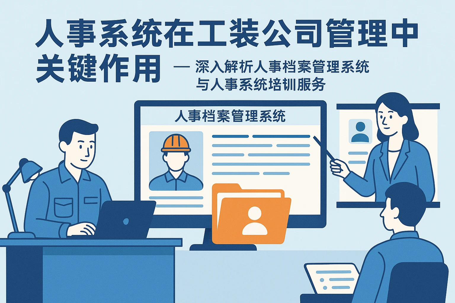 人事系统在工装公司管理中的关键作用 —— 深入解析人事档案管理系统与人事系统培训服务