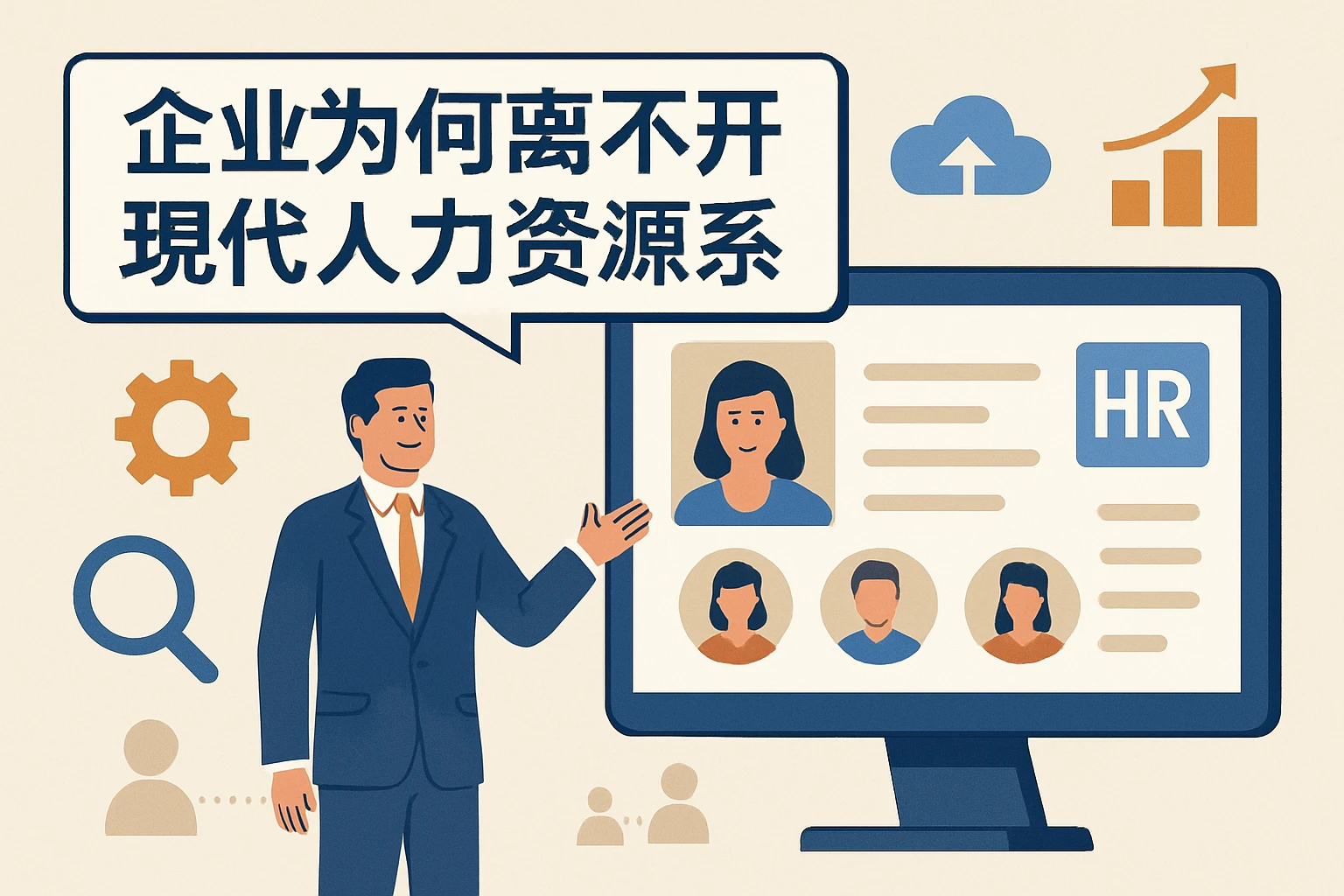 企业为何离不开现代人力资源系统