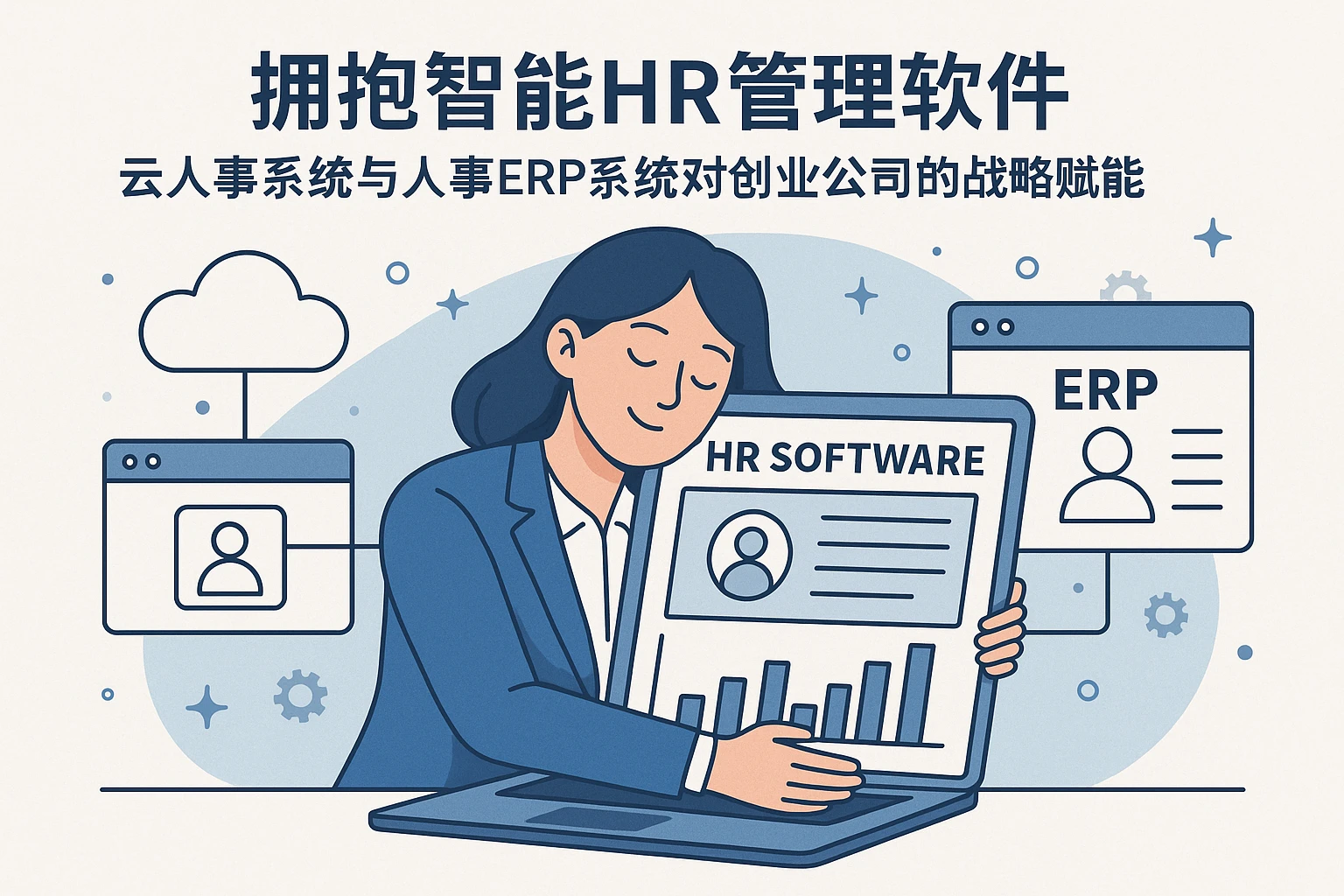 拥抱智能HR管理软件：云人事系统与人事ERP系统对创业公司的战略赋能
