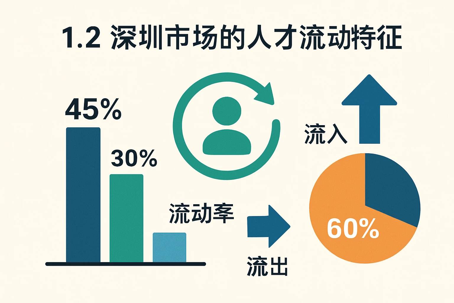 1.2 深圳市场的人才流动特征