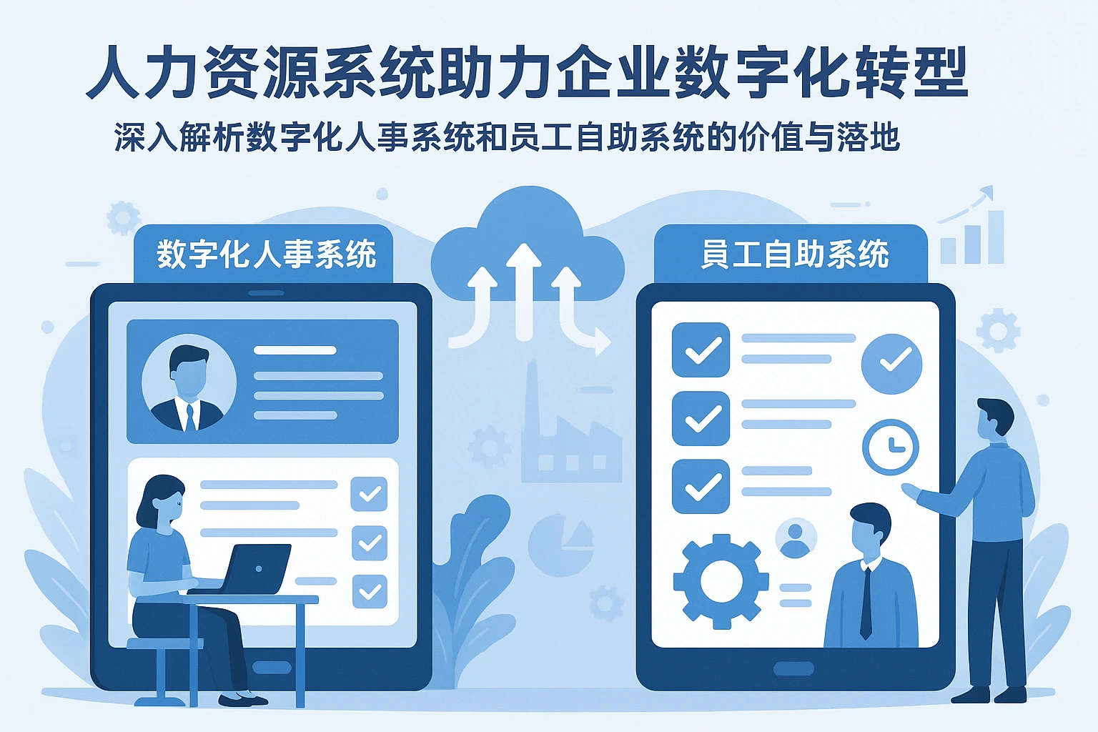 人力资源系统助力企业数字化转型：深入解析数字化人事系统和员工自助系统的价值与落地