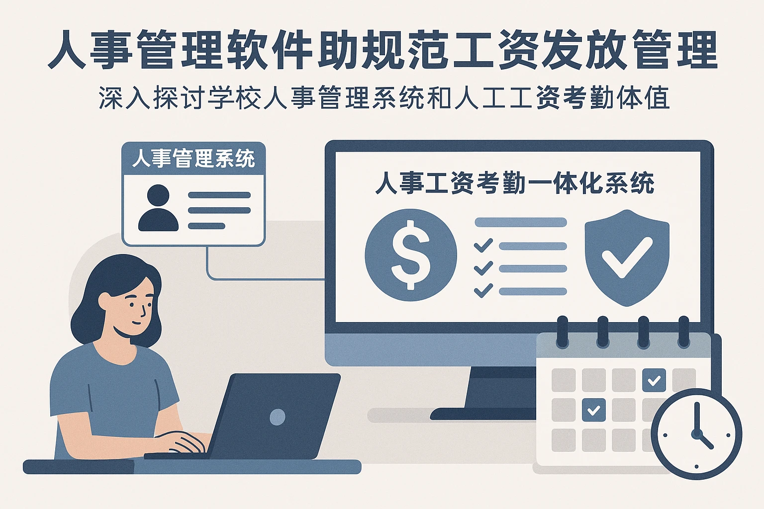 人事管理软件助力规范工资发放与合规管理——深入探讨学校人事管理系统与人事工资考勤一体化系统的价值