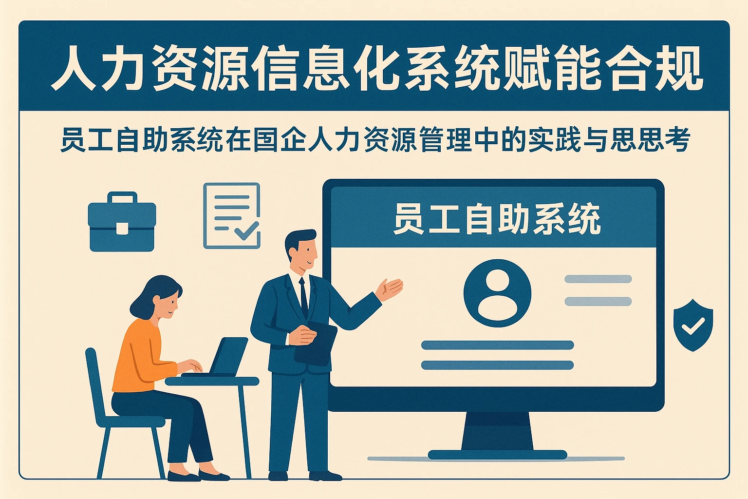 人力资源信息化系统赋能合规：员工自助系统在国企人力资源管理中的实践与思考