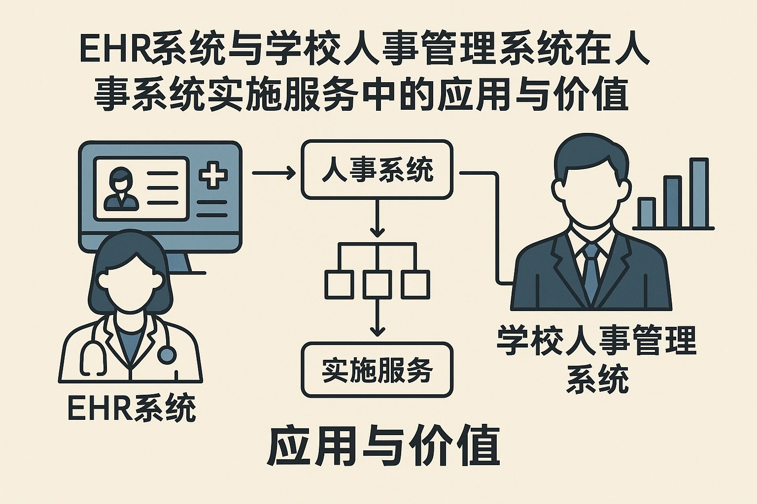 EHR系统与学校人事管理系统在人事系统实施服务中的应用与价值