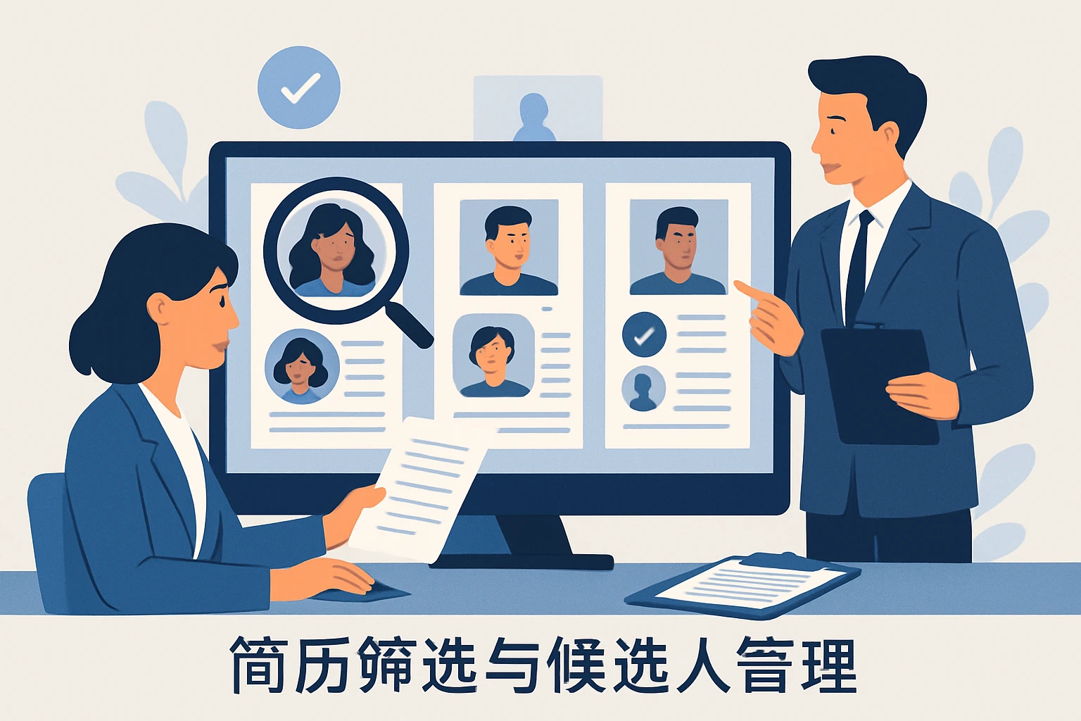 简历筛选与候选人管理