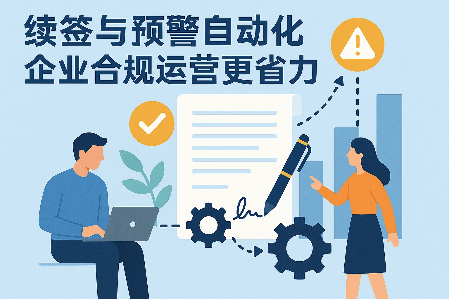 续签与预警自动化，企业合规运营更省力