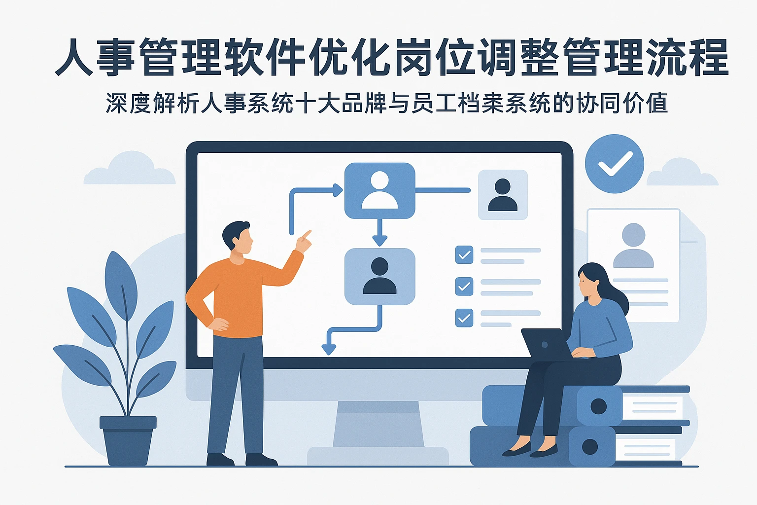 人事管理软件优化岗位调整管理流程——深度解析人事系统十大品牌与员工档案系统的协同价值
