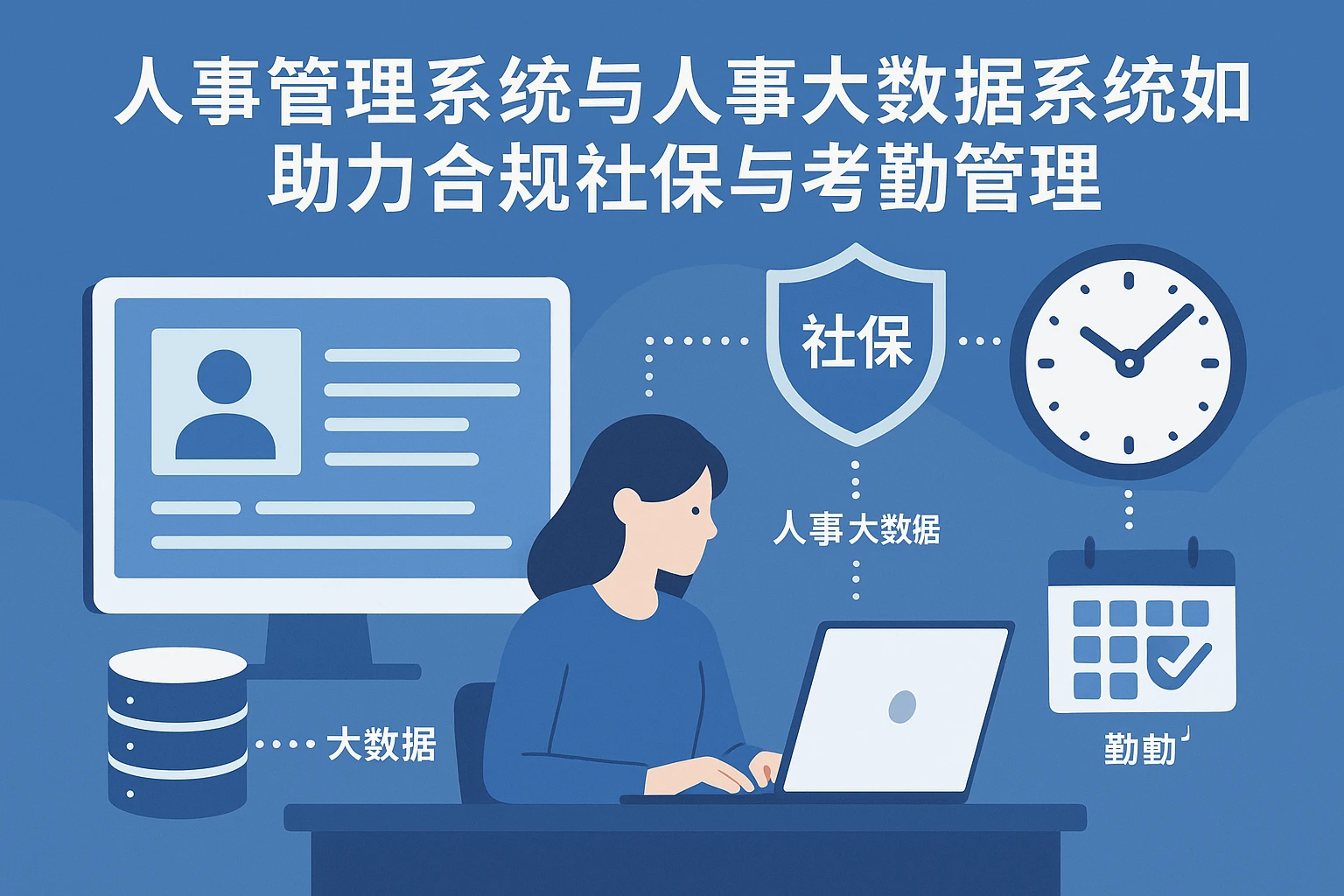 人事管理系统与人事大数据系统如何助力合规社保与考勤管理