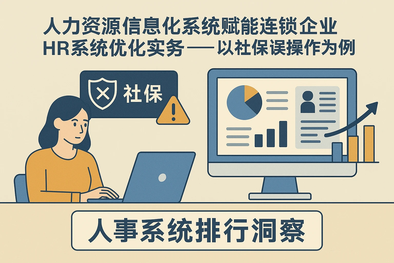 人力资源信息化系统赋能连锁企业HR系统优化实务——以社保误操作为例｜人事系统排行榜洞察