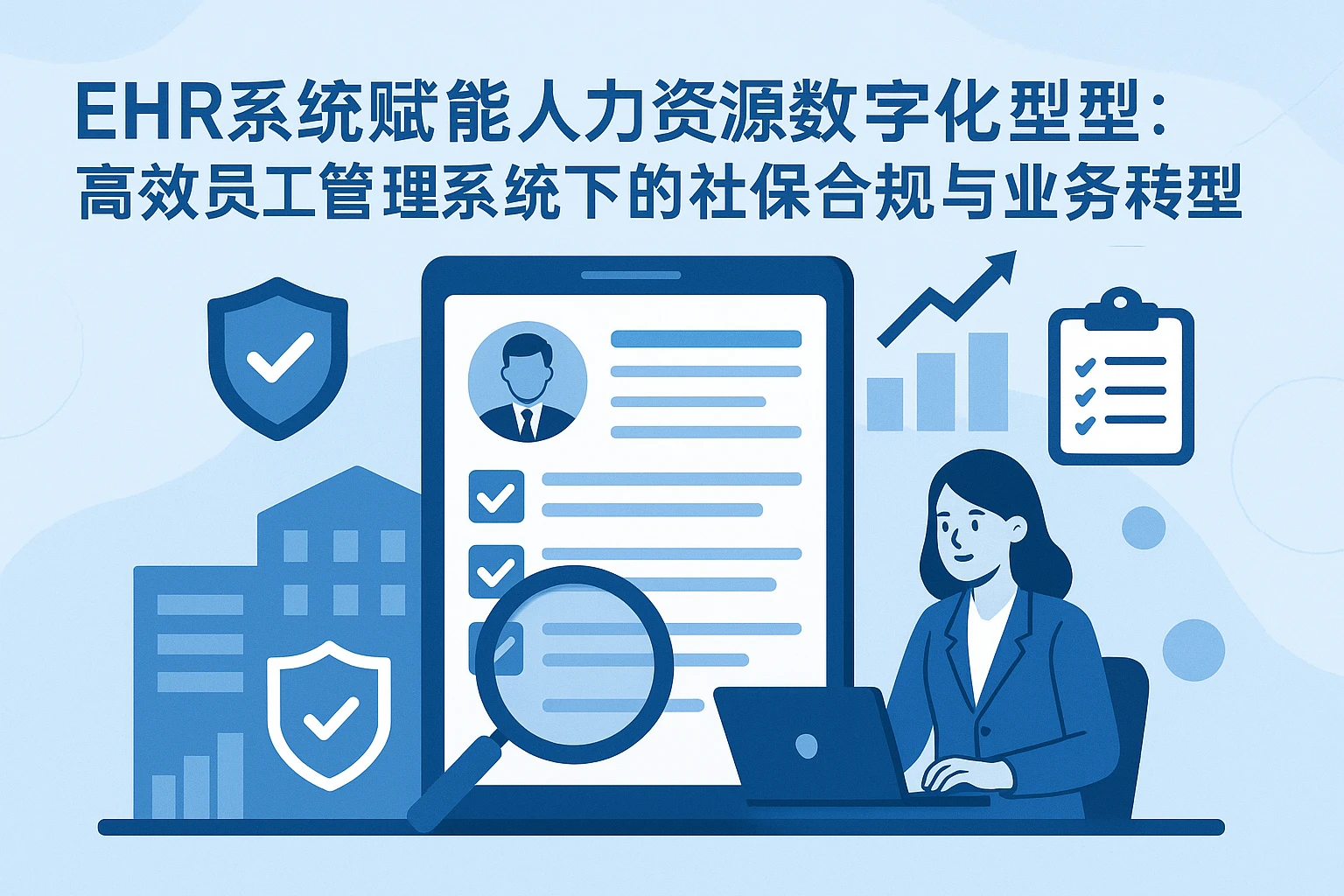 EHR系统赋能人力资源数字化转型：高效员工管理系统下的社保合规与业务转型