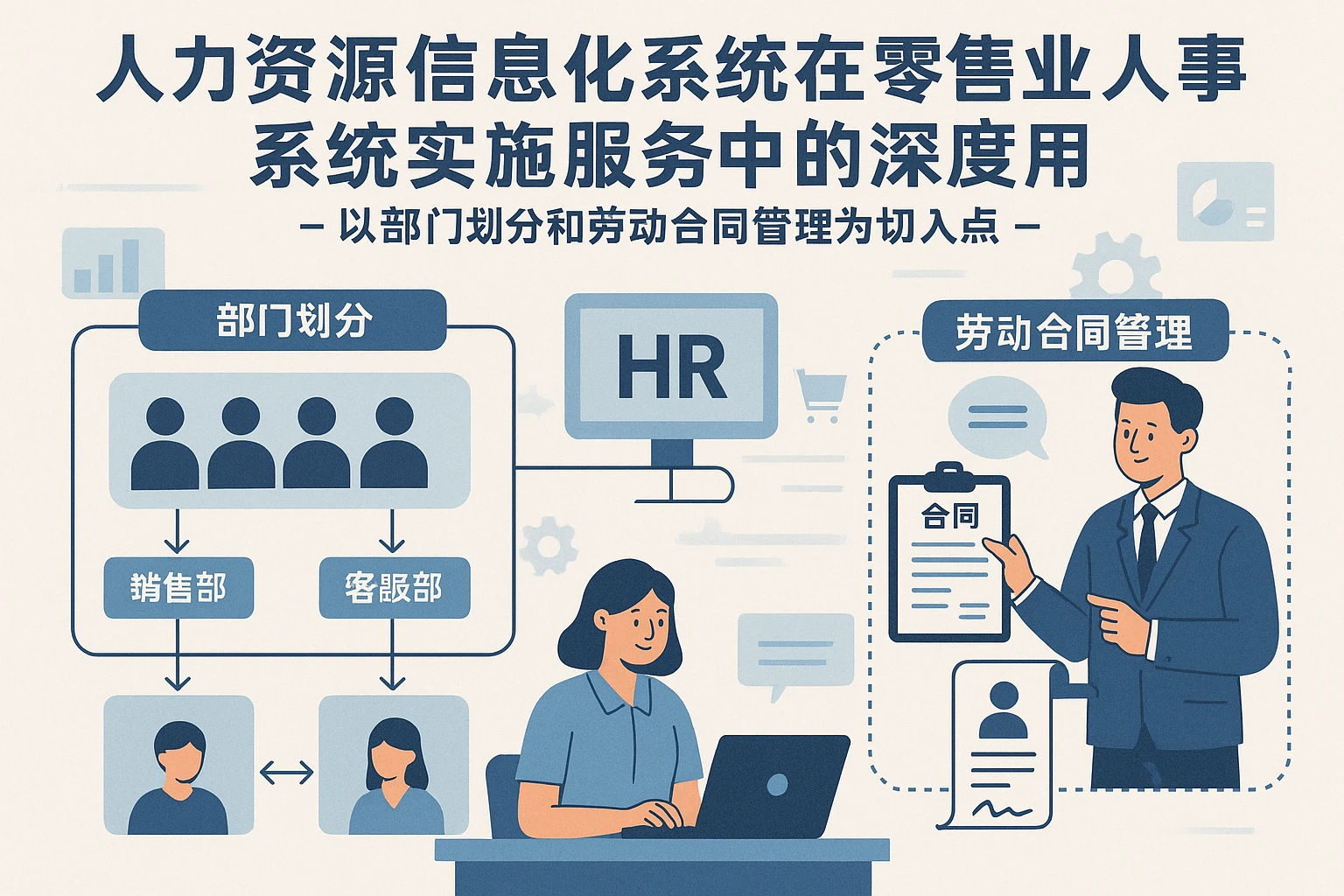 人力资源信息化系统在零售业人事系统实施服务中的深度应用——以部门划分和劳动合同管理为切入点