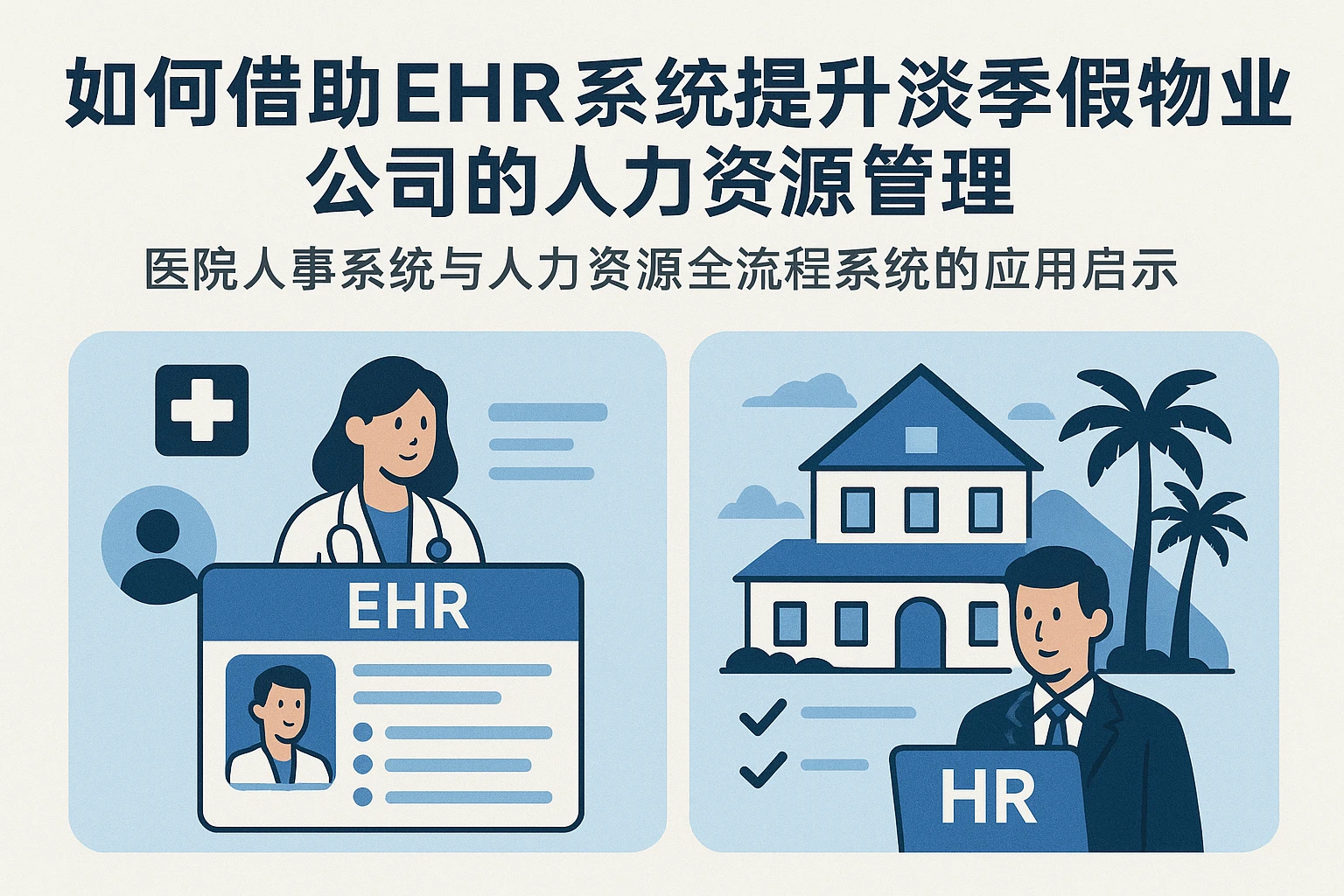 如何借助EHR系统提升淡季度假物业公司的人力资源管理——医院人事系统与人力资源全流程系统的应用启示