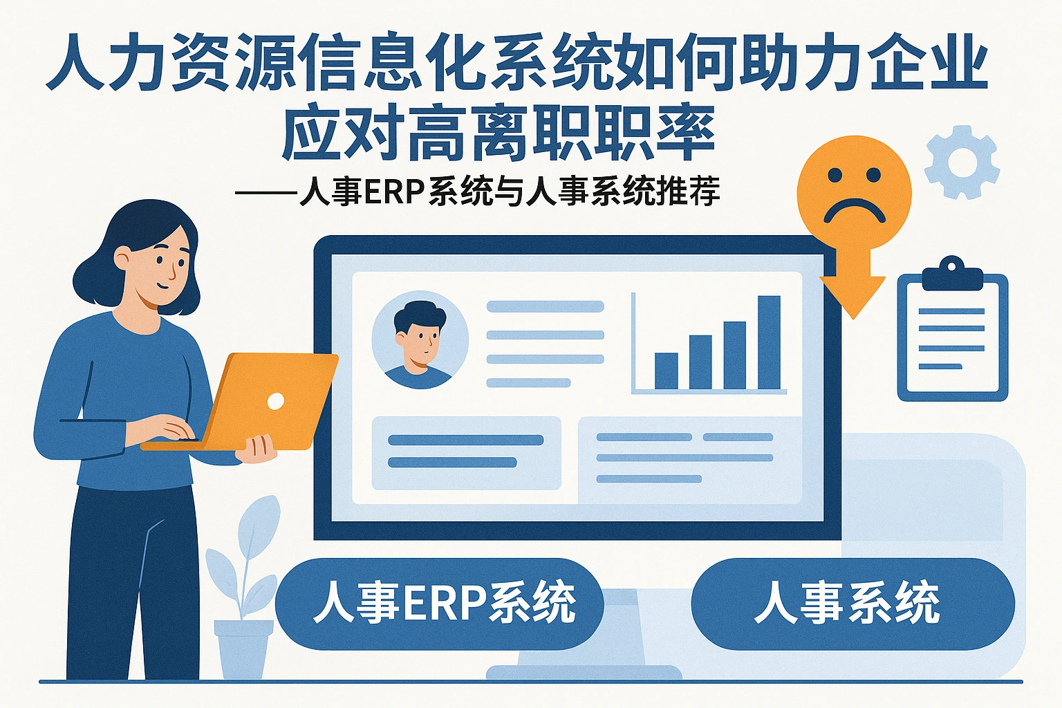 人力资源信息化系统如何助力企业应对高离职率——人事ERP系统与人事系统推荐