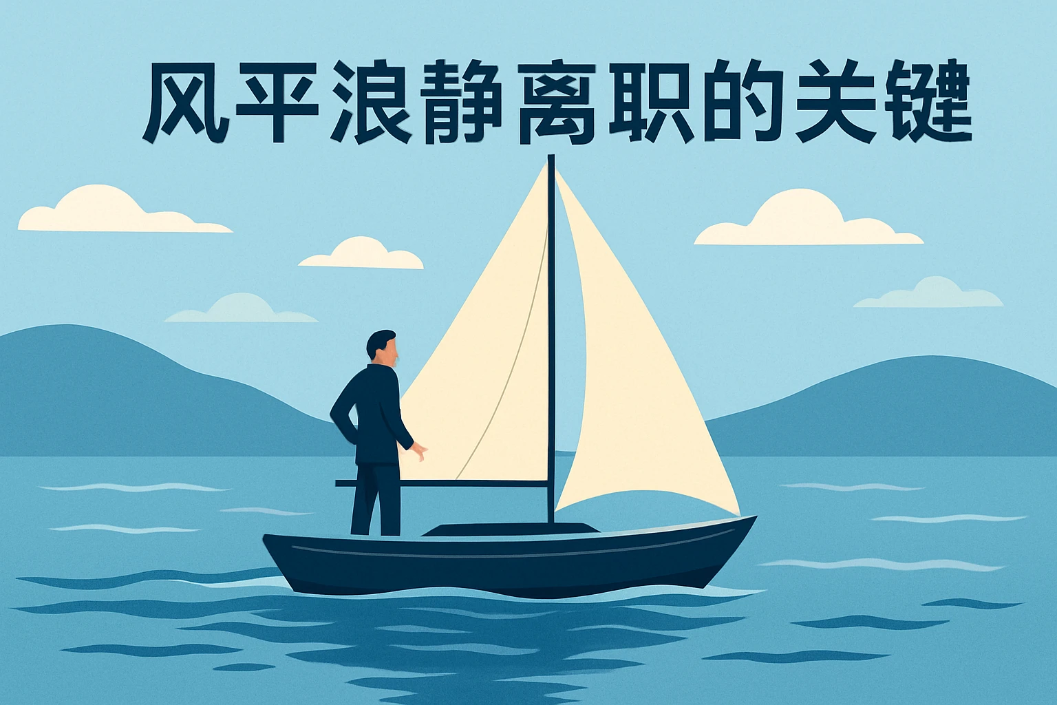 风平浪静离职的关键