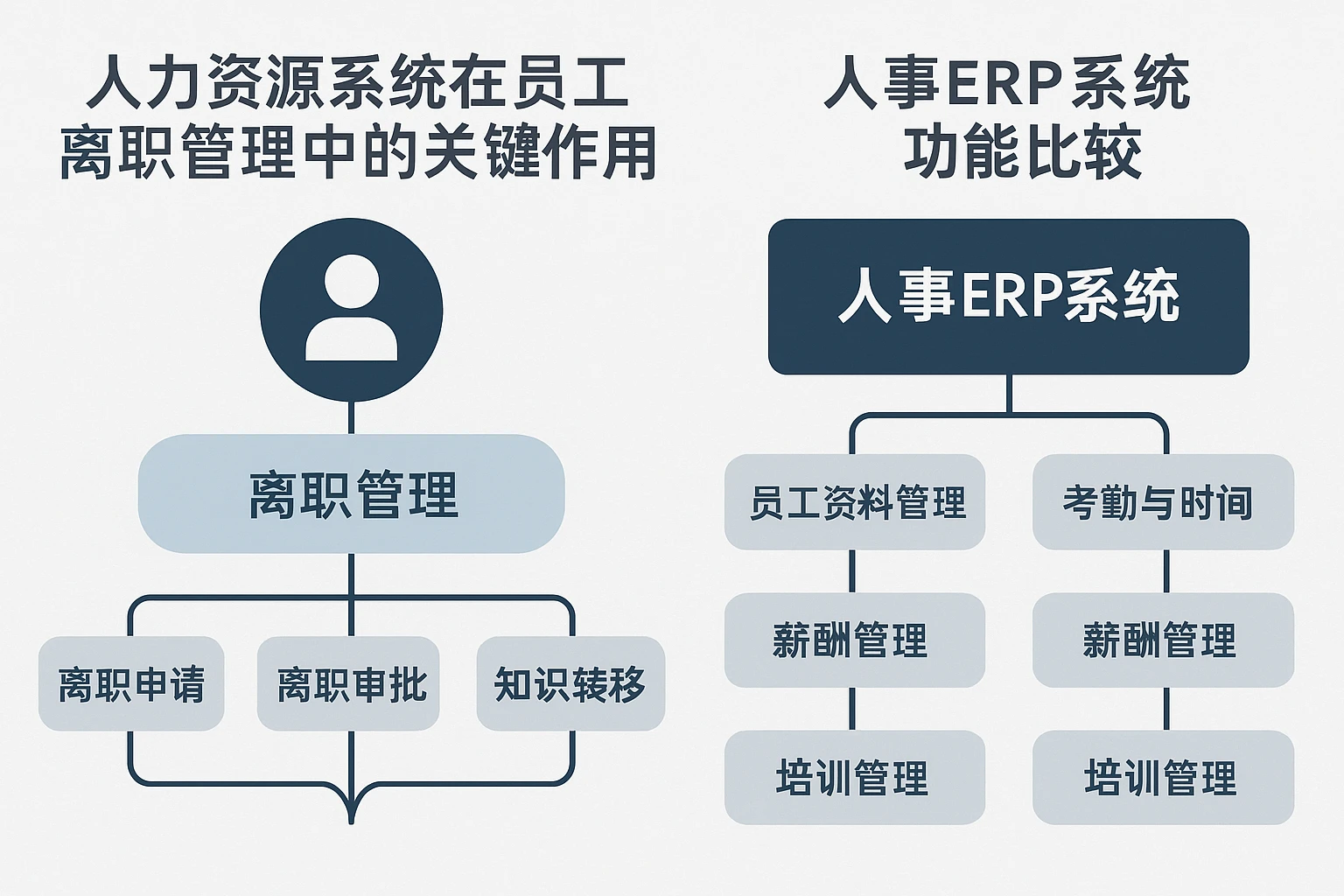 人力资源系统在员工离职管理中的关键作用与人事ERP系统功能比较