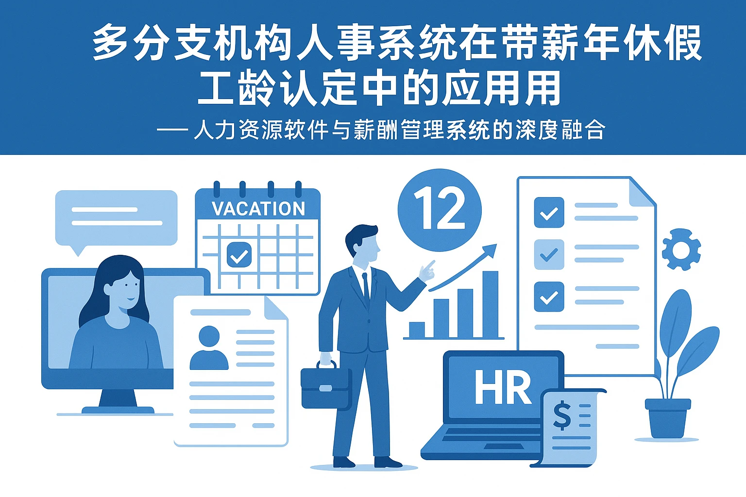 多分支机构人事系统在带薪年休假与工龄认定中的应用 —— 人力资源软件与薪酬管理系统的深度融合