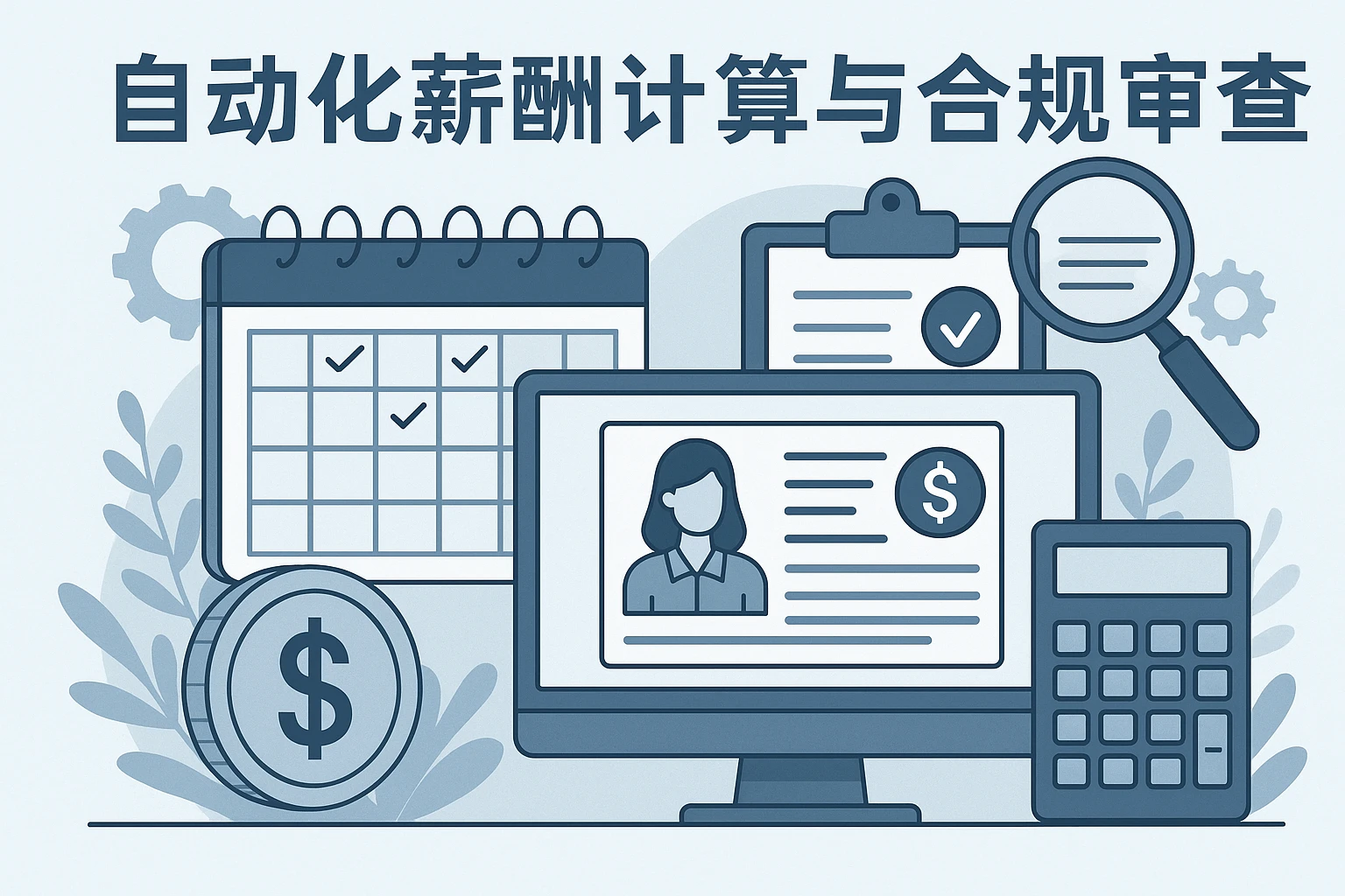 自动化薪酬计算与合规审查
