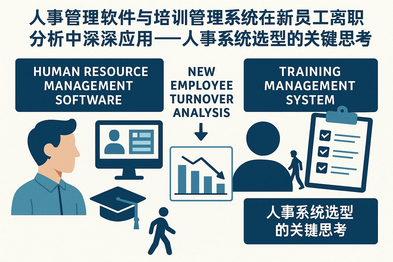 人事管理软件与培训管理系统在新员工离职分析中的深度应用——人事系统选型的关键思考